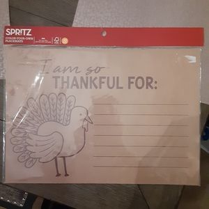 Thanksgiving placemats